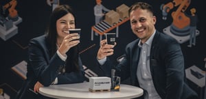 zespół RamBase podczas targów